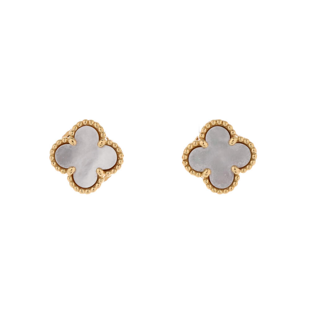 Van Cleef & Arpels Sweet Alhambra Stud Earrings